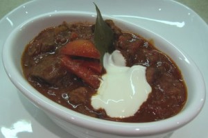 Hungarian Goulash with Rice